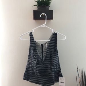 Peplum free people top
